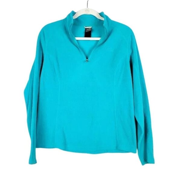 The North Face Jackets & Blazers - The North Face Turquoise Fleece Pullover
